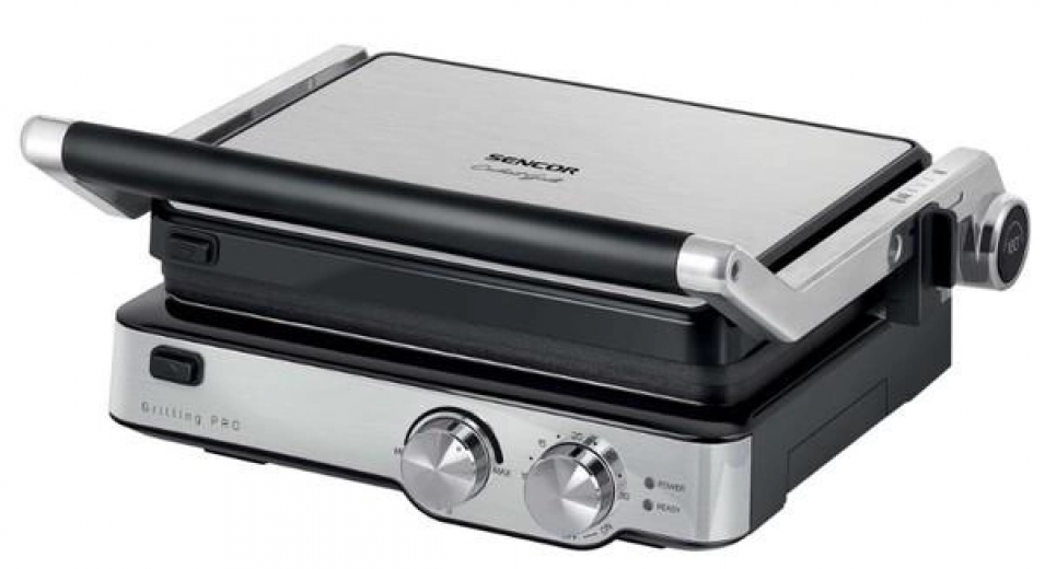 Гриль SENCOR SBG 4010SS - фото Гриль SENCOR SBG 4010SS - фото - интернет-магазин электроники и бытовой техники TTT