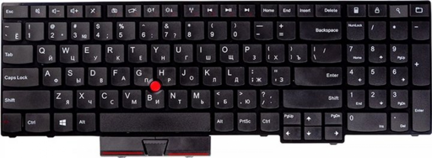 Клавиатура для ноутбука PowerPlant Lenovo ThinkPad Edge E530, E535, E545 (KB310753) Black - фото - интернет-магазин электроники и бытовой техники TTT