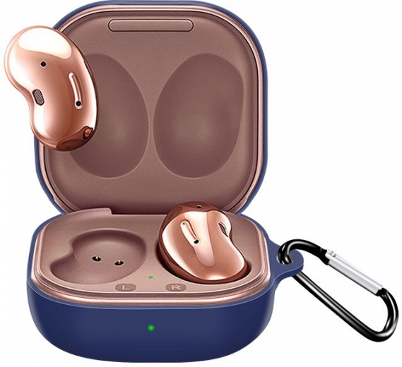 Чохол BeCover Silicon для Samsung Galaxy Buds FE SM-R400 (710091) Deep Blue - фото - інтернет-магазин електроніки та побутової техніки TTT