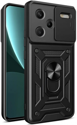 Панель BeCover Military для Xiaomi Redmi Note 13 Pro Plus 5G (711028) Black - фото - интернет-магазин электроники и бытовой техники TTT