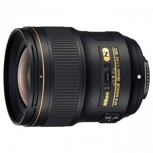 Объектив Nikon AF-S Nikkor 28mm f/1.4E ED (JAA140DA) - фото Объектив Nikon AF-S Nikkor 28mm f/1.4E ED (JAA140DA) - фото - интернет-магазин электроники и бытовой техники TTT