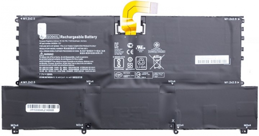 Аккумулятор для ноутбуков HP Spectre 13-v000 Series (SO04XL) 7.7 V 4950 mAh (original) (NB461516) - фото - интернет-магазин электроники и бытовой техники TTT
