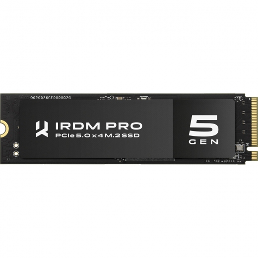 SSD Goodram IRDM PRO GEN 5 2TB M.2 2280 PCIe Gen5 x4 NVMe 3D TLC (IRP-SSDPR-P54S-2K0-80) - фото SSD Goodram IRDM PRO GEN 5 2TB M.2 2280 PCIe Gen5 x4 NVMe 3D TLC (IRP-SSDPR-P54S-2K0-80) - фото - интернет-магазин электроники и бытовой техники TTT