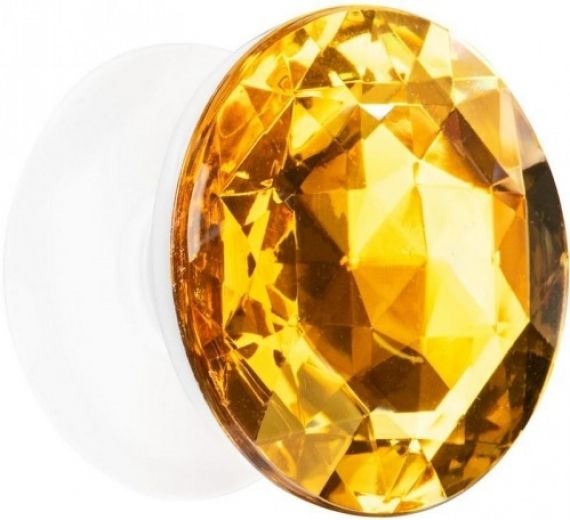 Держатель-подставка для смартфона PopSockets CC01 Amber Gold - фото - интернет-магазин электроники и бытовой техники TTT