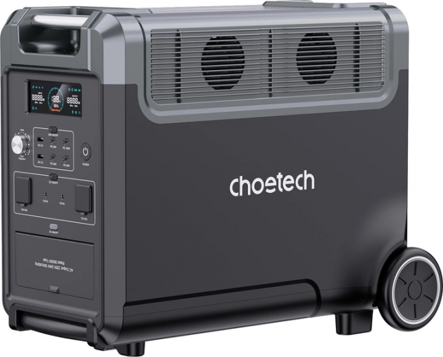 Зарядна станція Choetech 3600W Bidirectional charging power station (BS009) - фото Зарядна станція Choetech 3600W Bidirectional charging power station (BS009) - фото - інтернет-магазин електроніки та побутової техніки TTT