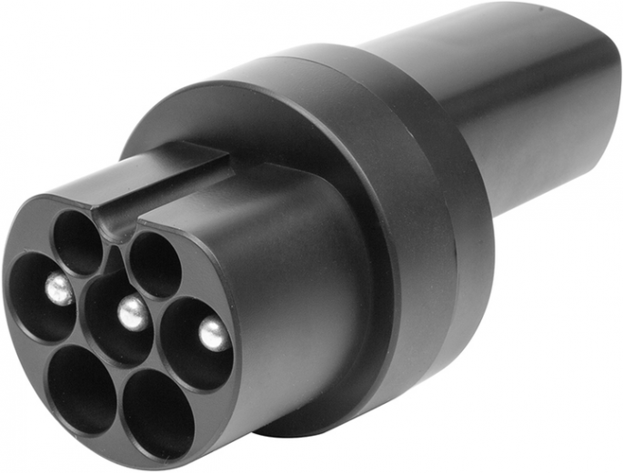 Зарядный адаптер Duosida Tesla - Type 2 (EV200726) - фото Зарядный адаптер Duosida Tesla - Type 2 (EV200726) - фото - интернет-магазин электроники и бытовой техники TTT