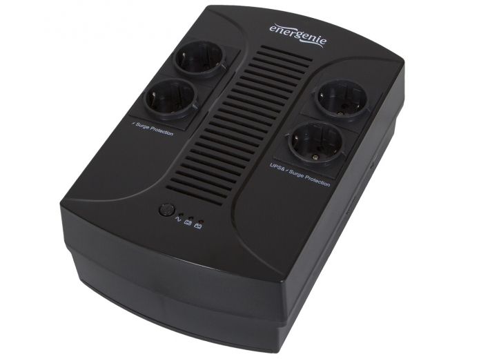ДБЖ EnerGenie Desktop 850 VA (EG-UPS-002) - фото ДБЖ EnerGenie Desktop 850 VA (EG-UPS-002) - фото - інтернет-магазин електроніки та побутової техніки TTT