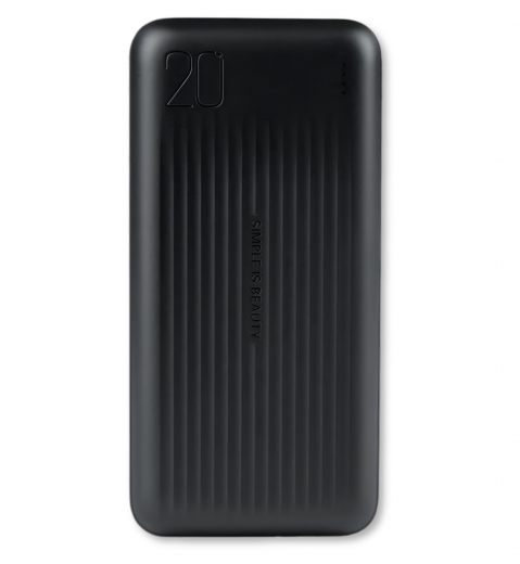 УМБ XO PB302 Light Display 20000 mAh 5W Black - фото - інтернет-магазин електроніки та побутової техніки TTT