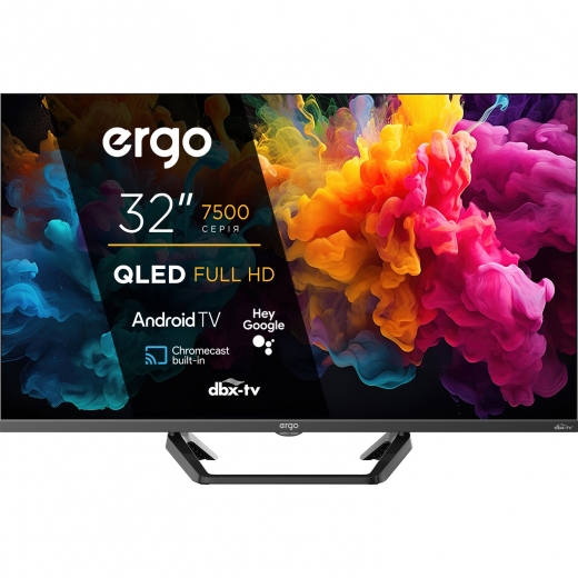 Телевизор Ergo QLED 32JFQ7500 - фото - интернет-магазин электроники и бытовой техники TTT