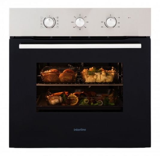 Духовой шкаф INTERLINE KTN 280 MRN XA - фото Духовой шкаф INTERLINE KTN 280 MRN XA - фото - интернет-магазин электроники и бытовой техники TTT