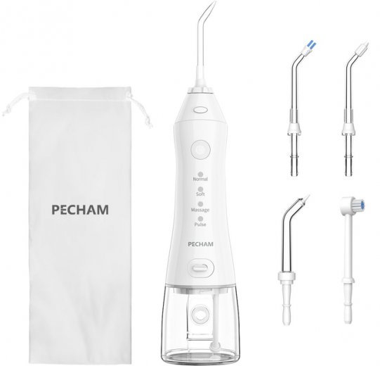 Ирригатор Pecham Travel PC-1581 (4822119080614) White - фото Ирригатор Pecham Travel PC-1581 (4822119080614) White - фото - интернет-магазин электроники и бытовой техники TTT