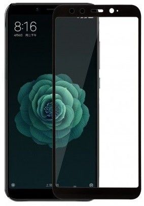Захисне скло MakeFuture Full Cover Full Glue Xiaomi MiA2 (Mi6X) Black - фото - інтернет-магазин електроніки та побутової техніки TTT