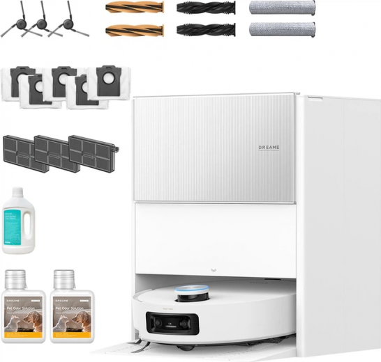 Робот-пылесос Dreame Aqua 10 Ultra Roller Complete (RLH71DE-1-wh) White  - фото - интернет-магазин электроники и бытовой техники TTT