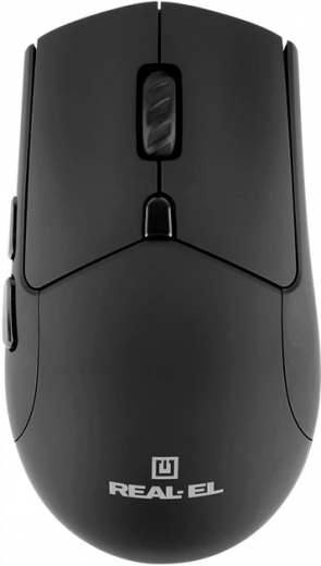Мышь Real-El RM-460W Wireless/Bluetooth/USB Black - фото - интернет-магазин электроники и бытовой техники TTT