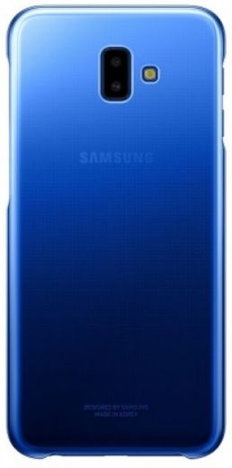 Чехол Samsung Gradation Cover для Samsung Galaxy J610 J6+ (EF-AJ610CLEGRU) Blue - фото - интернет-магазин электроники и бытовой техники TTT