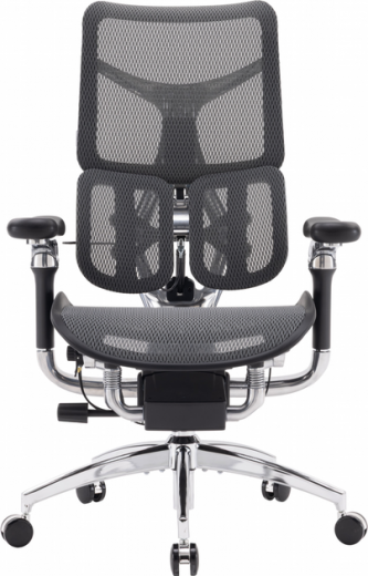 Крісло офісне SIHOO DORO S300 (S300-M201) Mesh Dark Grey  - фото - інтернет-магазин електроніки та побутової техніки TTT