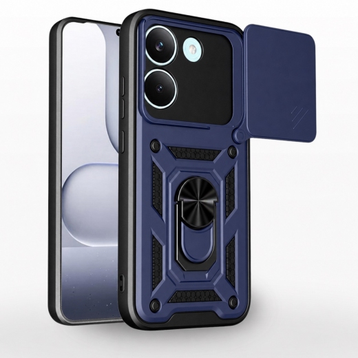 Панель BeCover Military для Poco X8 Pro 5G (716181) Blue - фото - інтернет-магазин електроніки та побутової техніки TTT