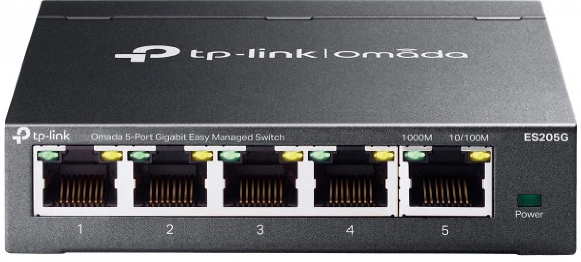 Коммутатор TP-LINK Omada ES205G - фото - интернет-магазин электроники и бытовой техники TTT