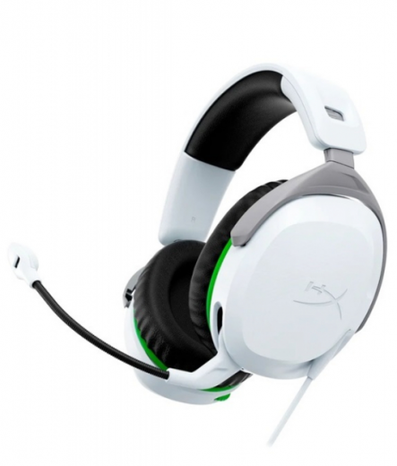 Наушники HyperX Cloud Stinger 2 Xbox White-Green  - фото - интернет-магазин электроники и бытовой техники TTT