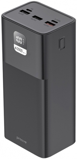 УМБ Proove Giant 40000mAh 100W PD (577330001) Black - фото УМБ Proove Giant 40000mAh 100W PD (577330001) Black - фото - інтернет-магазин електроніки та побутової техніки TTT
