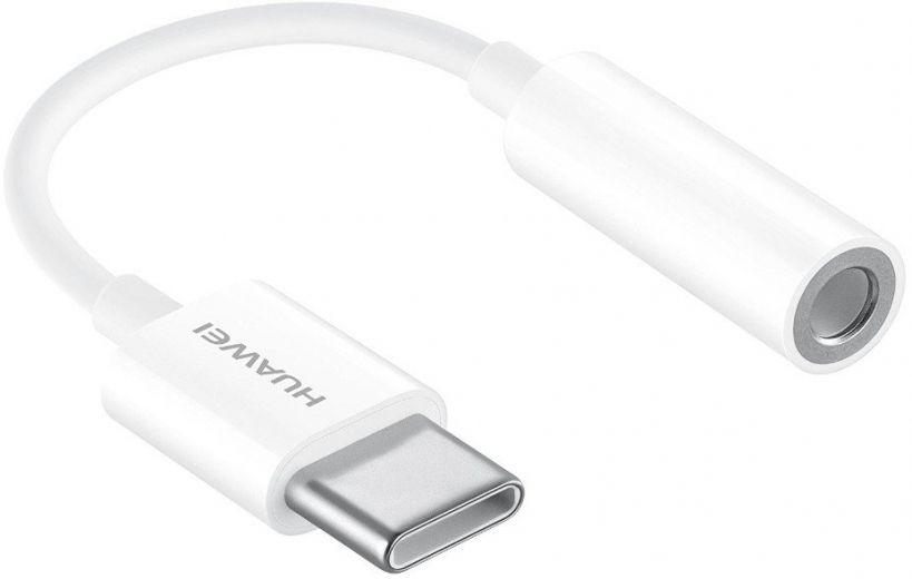 Адаптер Huawei CM20 Type-C to 3.5mm White - фото - інтернет-магазин електроніки та побутової техніки TTT