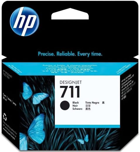 Картридж HP No.711 DesignJet 120/520 80ml (CZ133A) Black - фото - інтернет-магазин електроніки та побутової техніки TTT