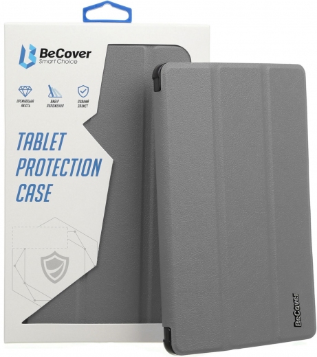 Обложка BeCover Smart Case для Samsung Galaxy Tab A8 10.5 (2021) SM-X200 / SM-X205 (707264) Gray - фото Обложка BeCover Smart Case для Samsung Galaxy Tab A8 10.5 (2021) SM-X200 / SM-X205 (707264) Gray - фото - интернет-магазин электроники и бытовой техники TTT