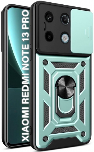 Панель BeCover Military для Xiaomi Redmi Note 13 Pro 5G (710695) Dark Green - фото - інтернет-магазин електроніки та побутової техніки TTT
