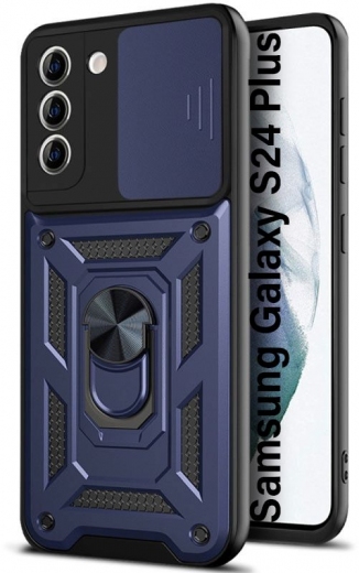 Панель BeCover Military для Samsung Galaxy S24 Plus SM-S926 (710639) Blue - фото - интернет-магазин электроники и бытовой техники TTT