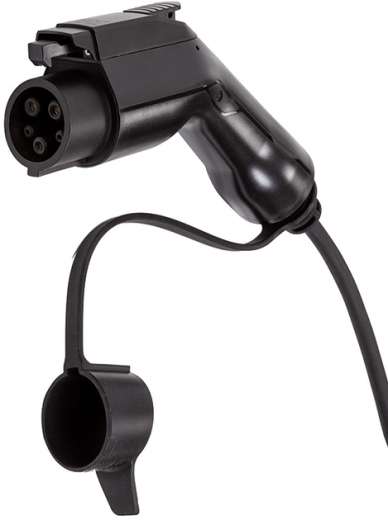 Зарядное устройство для электромобилей HiSmart Type 1 - Schuko (220V), 16A, 3.6 кВт, 1-фазное, 5 м (EV200689) - фото - интернет-магазин электроники и бытовой техники TTT