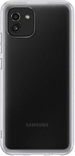 Силиконовый чехол BeCover для Samsung Galaxy A03 SM-A035 (707442) Transparancy - фото - интернет-магазин электроники и бытовой техники TTT