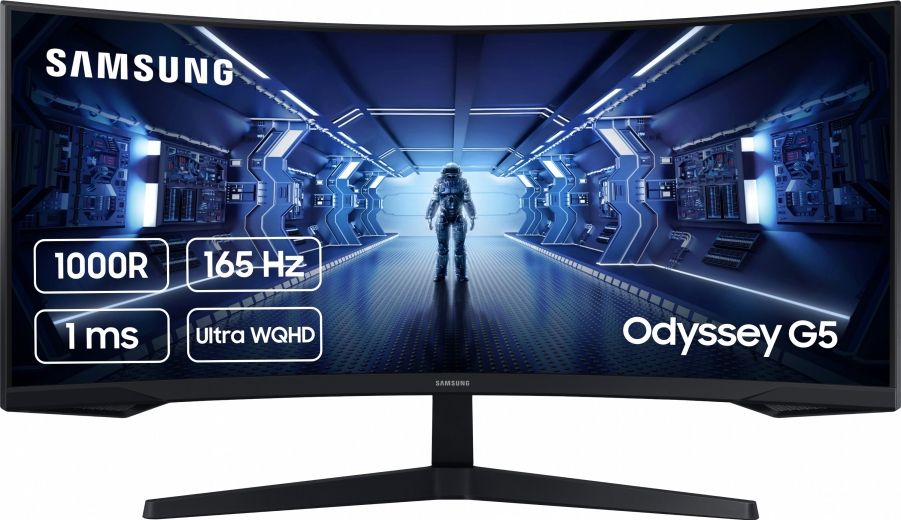 Монітор Samsung Odyssey G5 LC34G55T (LC34G55TWWIXCI) Black - фото Монітор Samsung Odyssey G5 LC34G55T (LC34G55TWWIXCI) Black - фото - інтернет-магазин електроніки та побутової техніки TTT