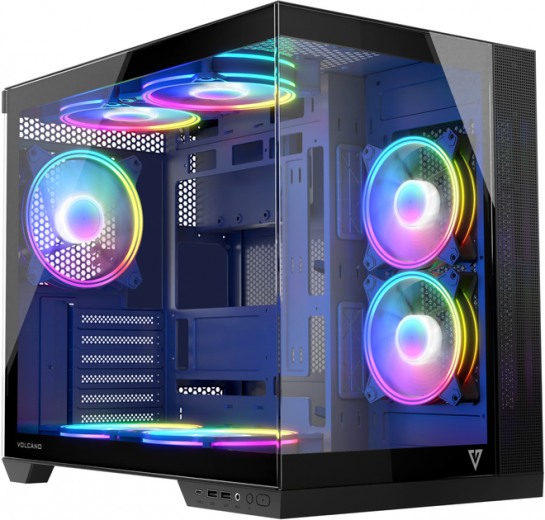 Корпус Modecom Volcano Panorama Apex ARGB 7F (AT-PANORAMA-7F-ARGB-10-00) Grey  - фото Корпус Modecom Volcano Panorama Apex ARGB 7F (AT-PANORAMA-7F-ARGB-10-00) Grey  - фото - интернет-магазин электроники и бытовой техники TTT