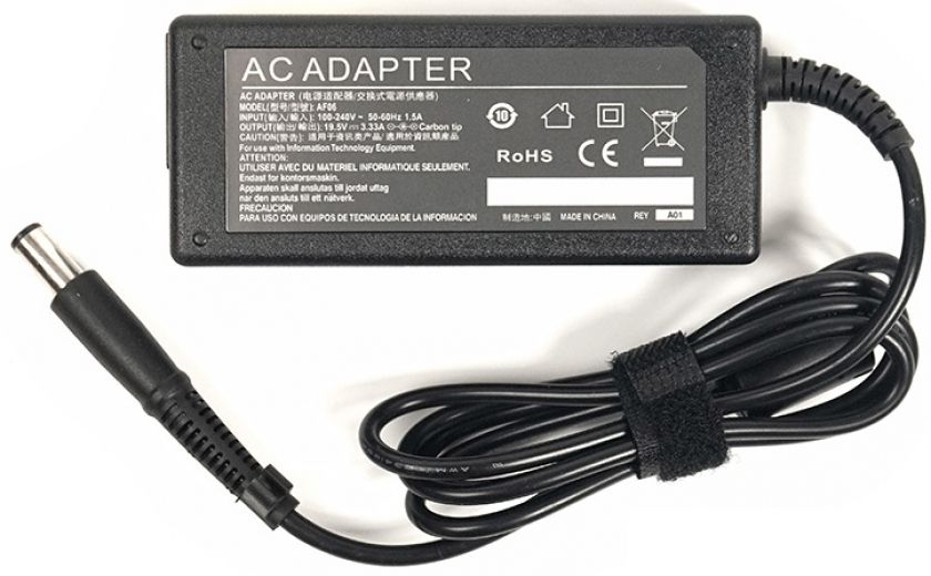 Блок питания PowerPlant для ноутбуков HP 220V, 19.5V 65W 3.33A (7.4*5.0) (HP65G7450) - фото - интернет-магазин электроники и бытовой техники TTT