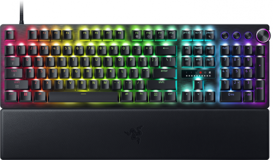 Клавиатура проводная Razer Huntsman V3 Pro Analog Optical Switch Gen-2 8KHz USB (RZ03-05530100-R3M1) Black  - фото - интернет-магазин электроники и бытовой техники TTT