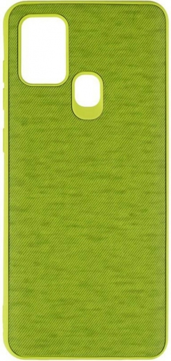 Накладка Gelius Canvas Case для Samsung A217 (A21s) Green - фото - інтернет-магазин електроніки та побутової техніки TTT