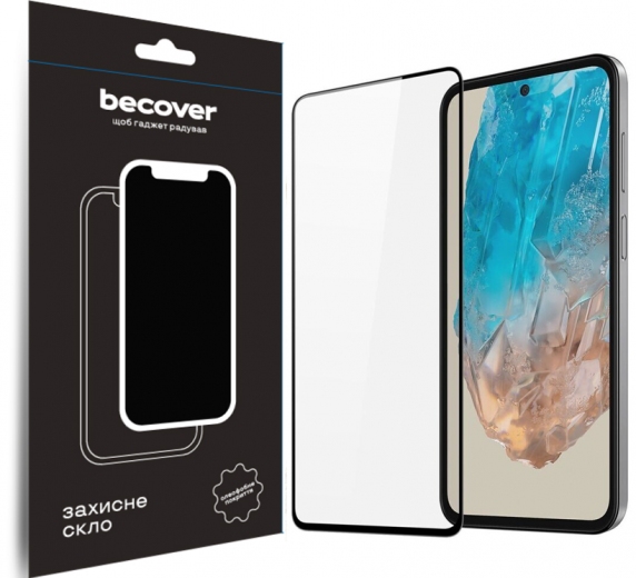Защитное стекло BeCover для Samsung Galaxy M35 5G SM-M356 (711529) Black - фото - интернет-магазин электроники и бытовой техники TTT