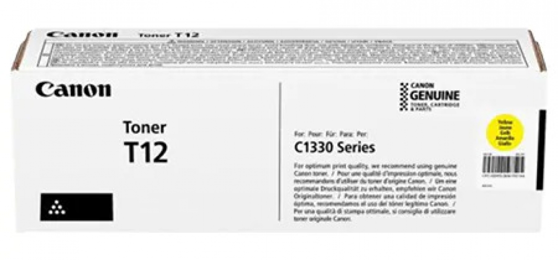 Картридж Canon для iSXC1333 T12  (5095C006AA) Yellow  - фото - интернет-магазин электроники и бытовой техники TTT