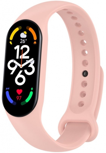 Ремінець BeCover для Xiaomi Mi Smart Band 7 (707483) Pink - фото - інтернет-магазин електроніки та побутової техніки TTT