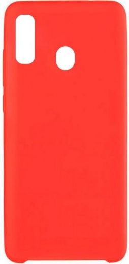 Накладка силиконовая для Samsung A40 Red - фото - интернет-магазин электроники и бытовой техники TTT