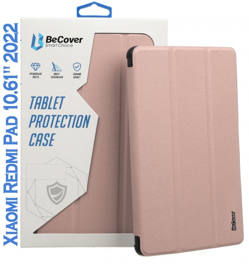Чехол BeCover Soft Edge с креплением для стилуса для Xiaomi Redmi Pad 10.61 Чехол BeCover Soft Edge с креплением для стилуса для Xiaomi Redmi Pad 10.61