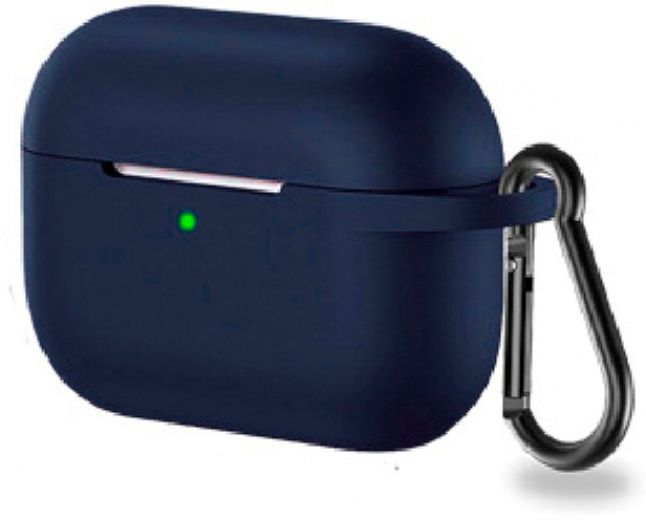 Чехол Silicon BeCover для Apple AirPods Pro (704479) Deep Blue - фото - интернет-магазин электроники и бытовой техники TTT
