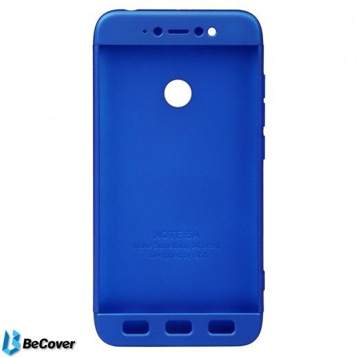 Панель BeCover Super-protect Series для Xiaomi Redmi Note 5A (BC_701871) Deep Blue - фото - интернет-магазин электроники и бытовой техники TTT