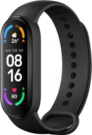 Фитнес-трекер Xiaomi Mi Smart Band 6 Black - фото - интернет-магазин электроники и бытовой техники TTT