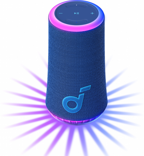 Акустическая система Anker SoundCore Glow (A3166G31) Blue  - фото Акустическая система Anker SoundCore Glow (A3166G31) Blue  - фото - интернет-магазин электроники и бытовой техники TTT