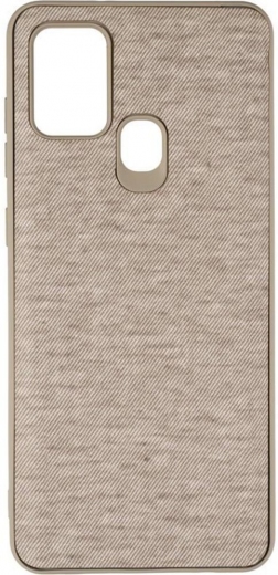Накладка Gelius Canvas Case для Samsung A217 (A21s) Beige - фото - інтернет-магазин електроніки та побутової техніки TTT