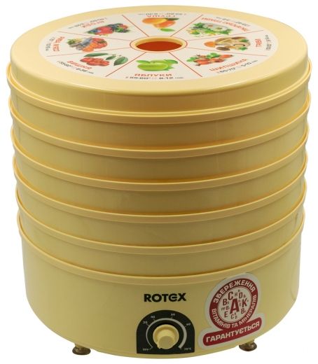 Сушилка для овощей и фруктов ROTEX RD620-Y - фото Сушилка для овощей и фруктов ROTEX RD620-Y - фото - интернет-магазин электроники и бытовой техники TTT