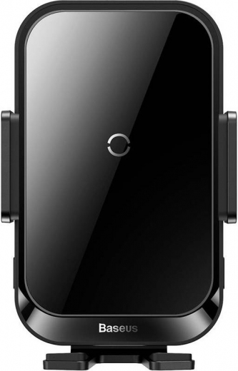 Автодержатель с беспроводной зарядкой Baseus Halo Electric Wireless Charging Car Mount 15W (SUDD000001) Black - фото Автодержатель с беспроводной зарядкой Baseus Halo Electric Wireless Charging Car Mount 15W (SUDD000001) Black - фото - интернет-магазин электроники и бытовой техники TTT