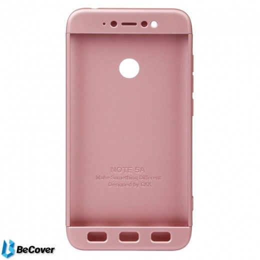 Панель BeCover Super-protect Series для Xiaomi Redmi Note 5A (BC_701873) Pink - фото - интернет-магазин электроники и бытовой техники TTT