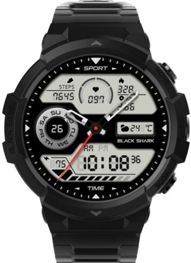 Смарт-часы Black Shark GS3 Sport BS-W2402 Mist Black - фото Смарт-часы Black Shark GS3 Sport BS-W2402 Mist Black - фото - интернет-магазин электроники и бытовой техники TTT